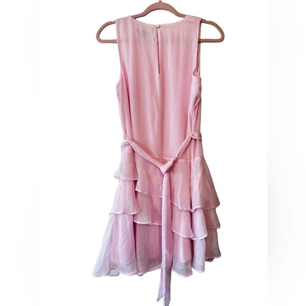 Express Tiered Ruffle Mini Dress Size S - Picture 4 of 8